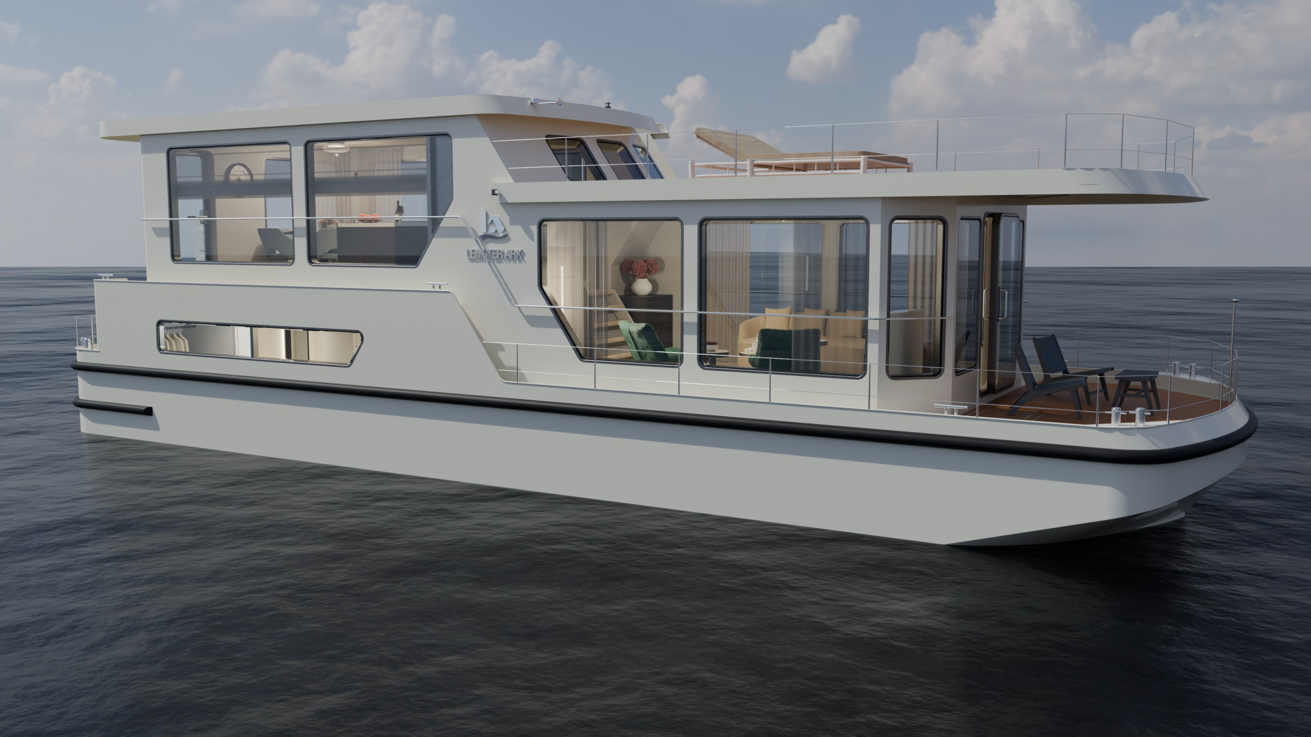 Lemsterark Luxury Houseboat